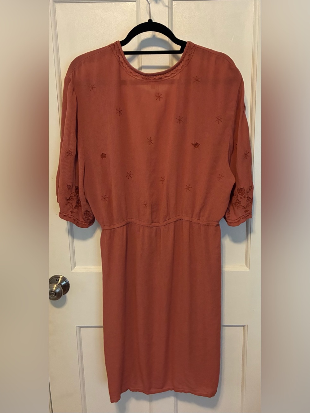 Maurices Kimono Duster XXL Open Soft Trendy New Dusty Coral - Picture 2 of 4